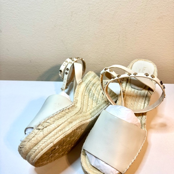 Kate Spade White/Cream/Beige Espadrilles Size 10 - Picture 6 of 13